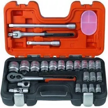 Bahco S240 24 daļu 1/2 collu piedziņas ligzdu komplekts (10-32 mm)