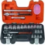 Bahco S240 24 daļu 1/2 collu piedziņas ligzdu komplekts (10-32 mm)