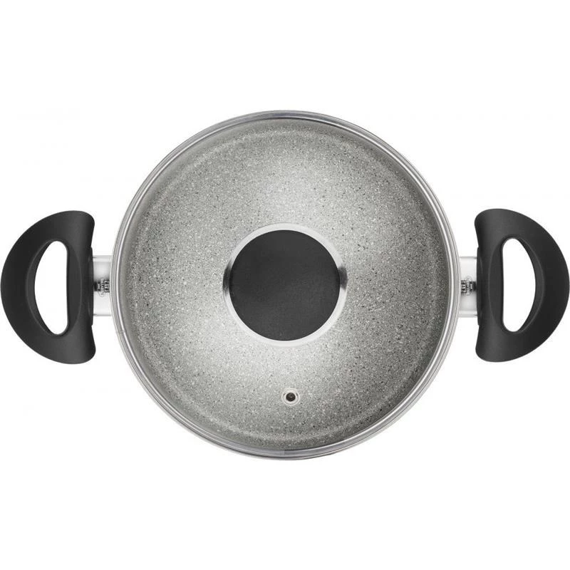 BALLARINI Ferrara 20 cm panna ar 4 mm pamatni, Titanium Mineralia nepiedegošs pārklājums, indukcijas saderīga, mīkstais rokturis