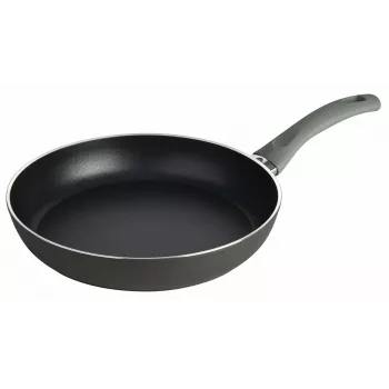 Ballarini Lazise 20 cm indukcijas panna, kalts alumīnijs, Keravis keramikas nepiedegošais pārklājums, bez PFOA, melna