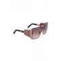Balmain BPS-102M-146 Unisex Saulesbrilles - Melnas ar zelta toņa akcentiem, Pelēka nokrāsa, 61/14/145 mm