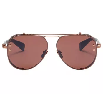 BALMAIN BPS-125E-62 Vīriešu pilotu saulesbrilles, Gunmetal Grey, 62mm