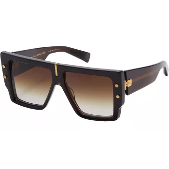 BALMAIN Sieviešu saulesbrilles BPS-144C-57 Cat Eye Acetāta rāmis Pelēkas lēcas 57/14/145 mm
