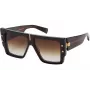 BALMAIN Sieviešu saulesbrilles BPS-144C-57 Cat Eye Acetāta rāmis Pelēkas lēcas 57/14/145 mm