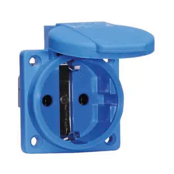 BALS 71094 Schuko virsapmetuma kontaktligzda 16A 2P+E IP44 pelēka