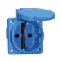 BALS 71094 Schuko virsapmetuma kontaktligzda 16A 2P+E IP44 pelēka