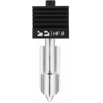 BambuLab High Flow Hotend ar rūdīta tērauda sprauslu - 0,8 mm, H2D Pro, H2D, H2S