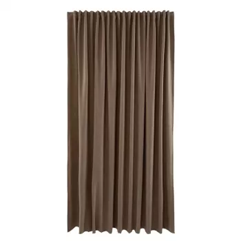 Bari W3630-5045 gaismu filtrējošs aizkaru panelis ar cilpām 260x280 cm bēšs