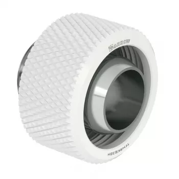 Barrow kompresijas savienotājs - 16/10mm, balts