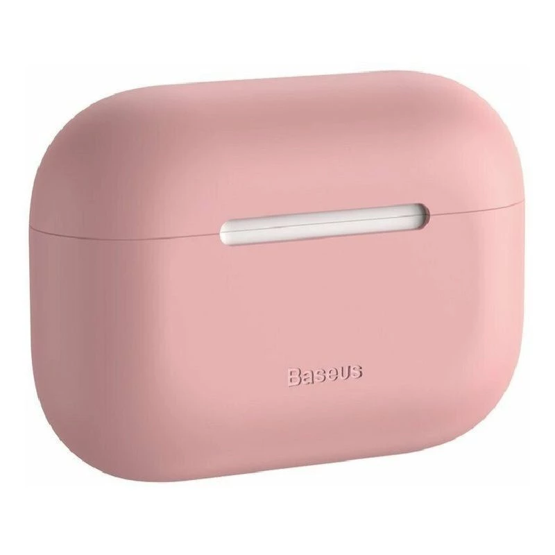 Baseus AirPods Pro Silikona želejas aizsargmaciņš rozā