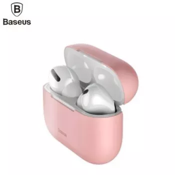 Baseus AirPods Pro Silikona želejas aizsargmaciņš rozā