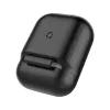Baseus Apple 2in1 silikona aizsargapvalks un bezvadu lādētāja maciņš AirPods, melns