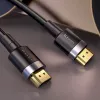 Baseus Cafule HDMI 2.0 kabelis 1m M/M Melns