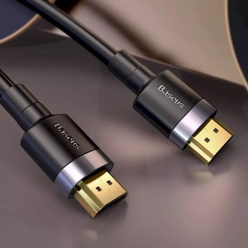 Baseus Cafule HDMI 2.0 kabelis 1m M/M Melns