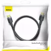 Baseus Cafule HDMI 2.0 kabelis 1m M/M Melns