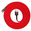 Baseus Cafule Lightning kabelis 2A 3m Sarkans/Melns (CALKLF-R09)