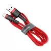 Baseus Cafule Lightning kabelis 2A 3m Sarkans/Melns (CALKLF-R09)