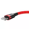Baseus Cafule Lightning kabelis 2A 3m Sarkans/Melns (CALKLF-R09)