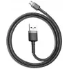 Baseus Cafule USB 2.0 Type A uz Micro B vīrietis-vīrietis kabelis 2m (Melns)