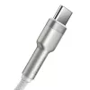 Baseus Cafule USB-A uz USB-C kabelis, 66W, 1m, Balts