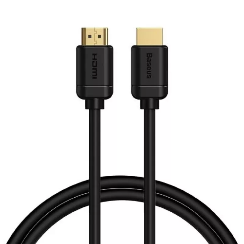 Baseus CAKGQ-A01 HDMI 2.0 kabelis 1m M/M (Melns)