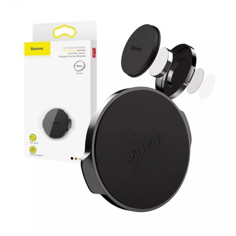 Baseus Car Mount Small Ears Series Magnetic Holder Black