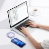 Baseus Crystal Shine Series USB-C uz Lightning ātrās uzlādes datu kabelis 20W 1.2m violets (CAJY000205)