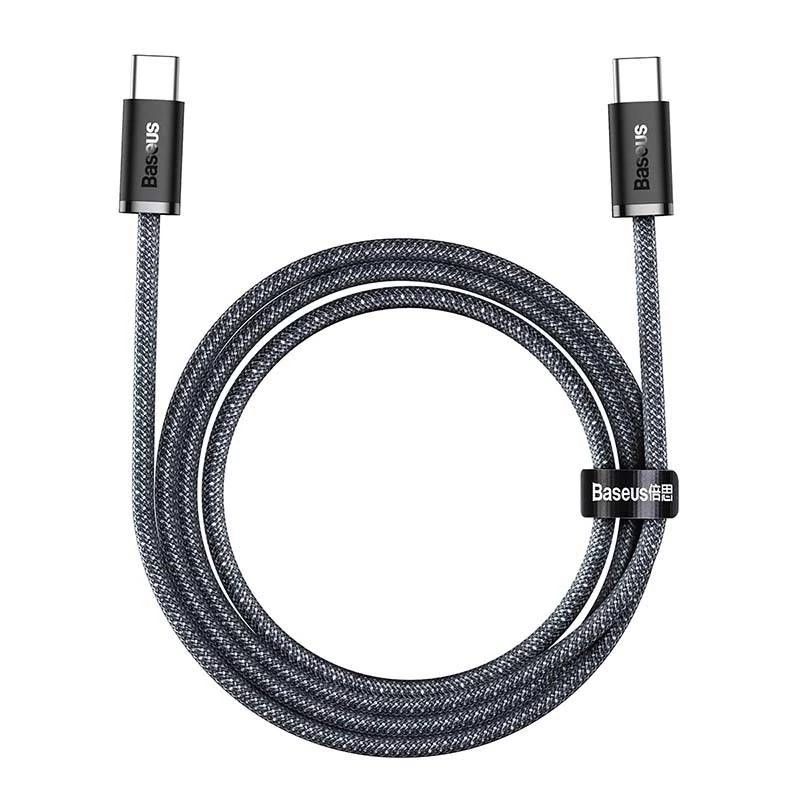 Baseus Dynamic Series USB-C to USB-C kabelis, 100W, 2m, Pelēks