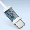 Baseus Encok C17 Vadu Iekšējās Austiņas ar USB Type-C Mikrofonu Baltas (NGCR010002)