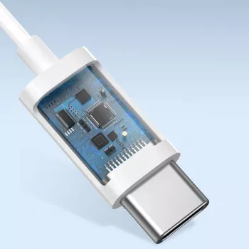 Baseus Encok C17 Vadu Iekšējās Austiņas ar USB Type-C Mikrofonu Baltas (NGCR010002)