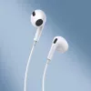 Baseus Encok C17 Vadu Iekšējās Austiņas ar USB Type-C Mikrofonu Baltas (NGCR010002)