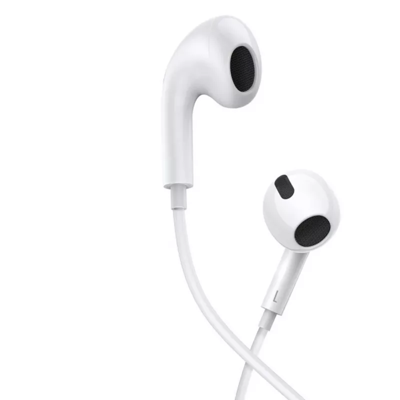 Baseus Encok C17 Vadu Iekšējās Austiņas ar USB Type-C Mikrofonu Baltas (NGCR010002)