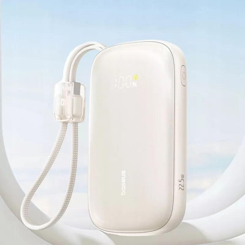Baseus EnerFill FC21 Qpow 3 Ultra 20000 mAh 22.5W Bēšs