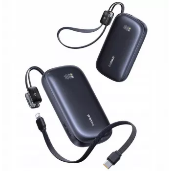 Baseus EnerFill FC21 Qpow 3 Ultra 20000 mAh 22.5W Melns