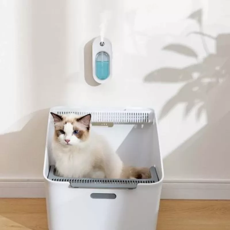 Baseus Home for Pet Flora J1 Dzīvnieku smaku neitralizators, 30 dienu akumulatora darbība, 1500 mAh, balts (ACFJ000002)