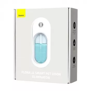 Baseus Home for Pet Flora J1 Dzīvnieku smaku neitralizators, 30 dienu akumulatora darbība, 1500 mAh, balts (ACFJ000002)