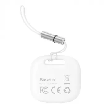 Baseus Home Intelligent T2 Pro Atslēgu un citu priekšmetu bezvadu meklētājs ar atslēgu piekariņu BT 5.0 Balts (FMTP000002)