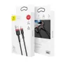 Baseus Lightning Cafule kabelis 2A, 3m Sarkans/Melns (CALKLF-R91)