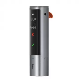 Baseus SafeJourney Pro automobiļa alkohola tests, pelēks, USB-C, 470 mAh