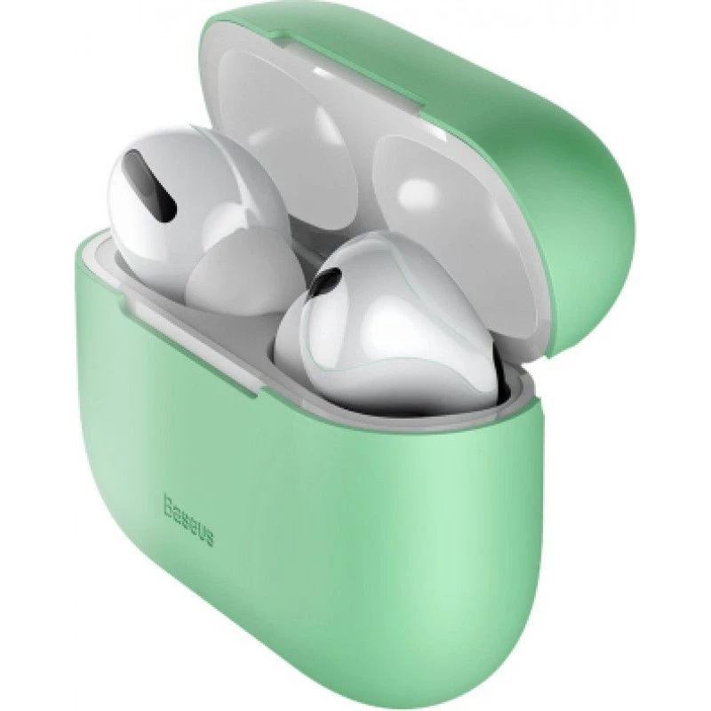 Baseus Silikona aizsargmaciņš Apple AirPods Pro zaļš