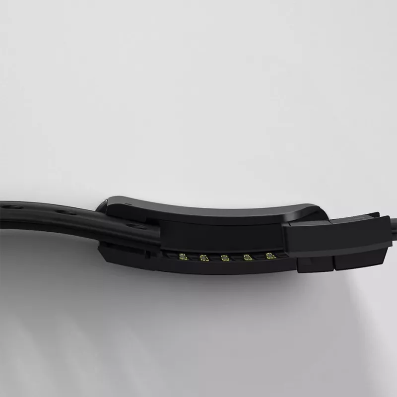 Baseus Slip-Thru siksniņa rokassprādze Apple Watch 3/4/5/6/SE 38mm/40mm melna (LBWSE-01)
