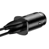 Baseus Square Car Charger PPS QC4.0 / PD3.0 5A 30W (Melns)