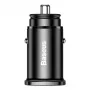 Baseus Square Car Charger PPS QC4.0 / PD3.0 5A 30W (Melns)