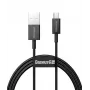 Baseus Superior ātrās uzlādes datu kabelis MicroUSB 2m melns