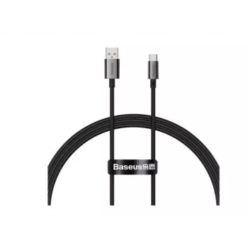 Baseus Superior Series USB-A to USB-C kabelis 100W 1m Melns