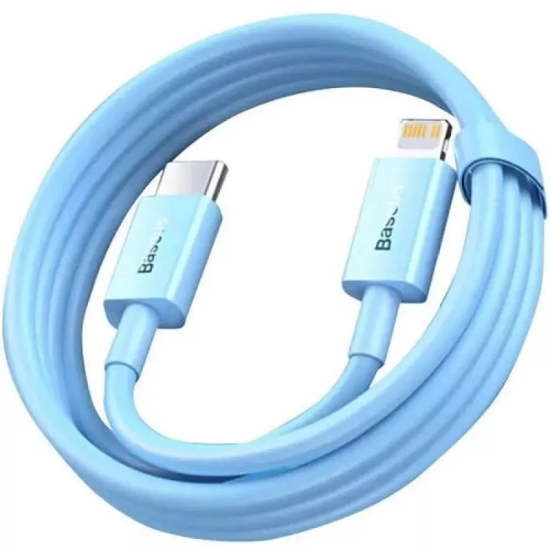 Baseus Superior Series USB-C to Lightning kabelis 1m Zils 20W 480Mbps (CAYS001903)