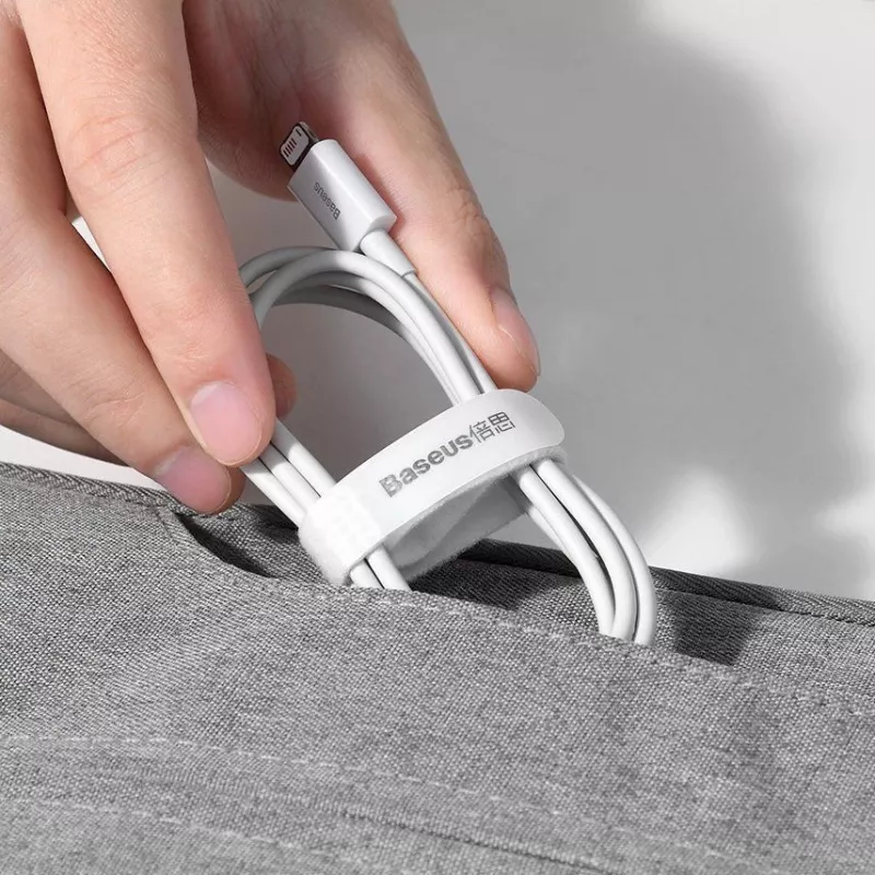 Baseus Superior USB-A uz Lightning ātrās uzlādes datu kabelis 1m Melns (CALYS-A01)