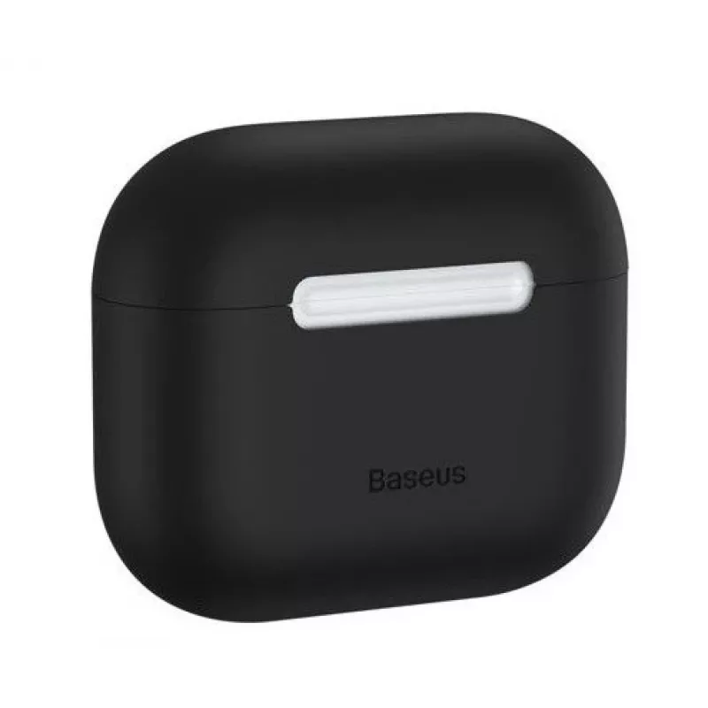Baseus plāns silikona maciņš Apple AirPods 3 - Melns