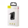 Baseus WXQY-01 Bluetooth 5.0 automašīnas AUX uztvērējs ar Micro USB uzlādi – 10m diapazons, 145mAh, melns