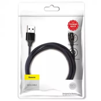 Baseus Yiven Lightning kabelis 1,8m Melns (CALYW-A01)